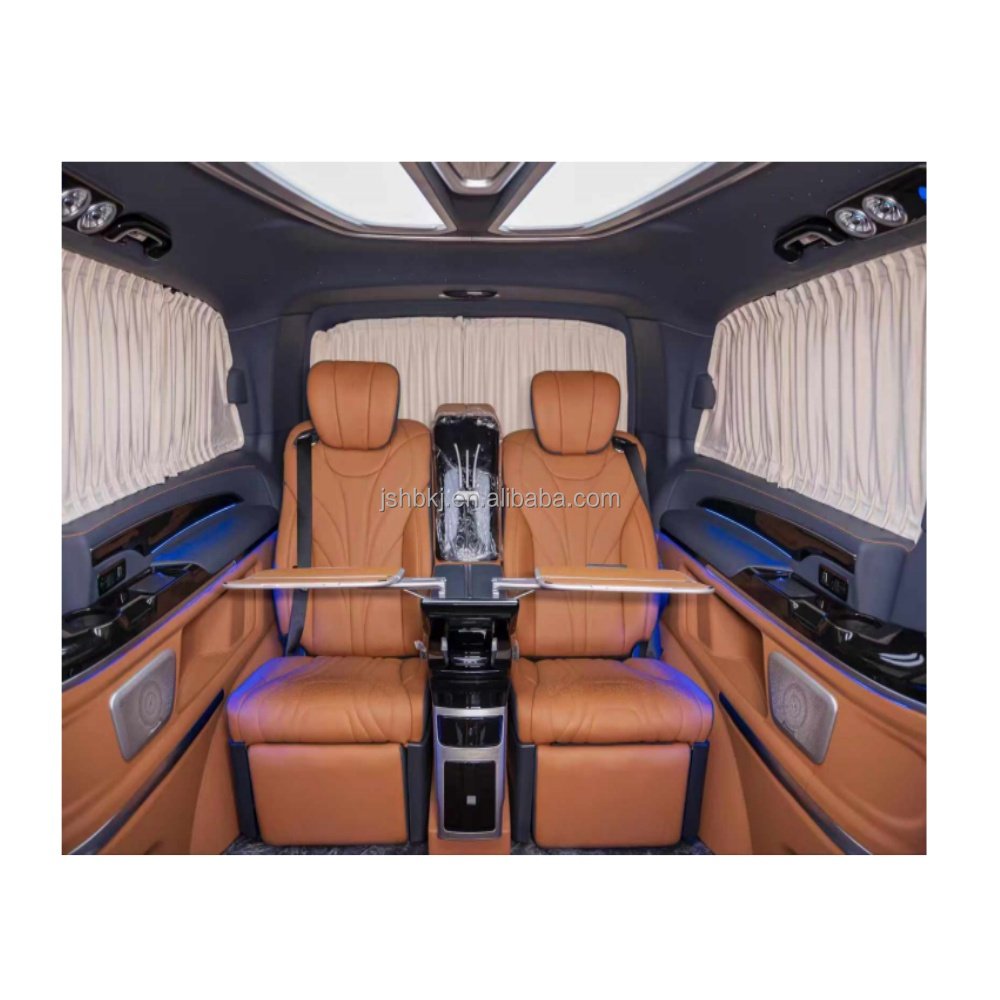 Factory Luxury Commercial recliner Van Seat with Massage Comfortable for Mercedes Benz Viano vito W447 v class hiace sprinter